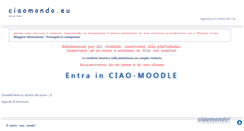 Desktop Screenshot of ciaomondo.eu
